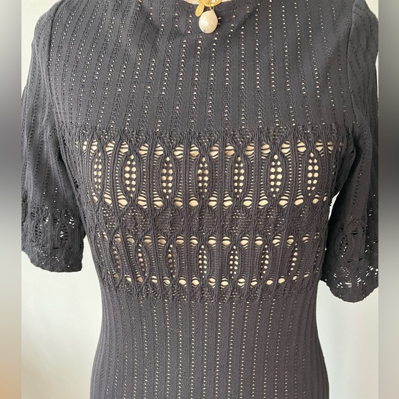 Julia Jordan Black Dress Size 8 - Picture 2 of 11